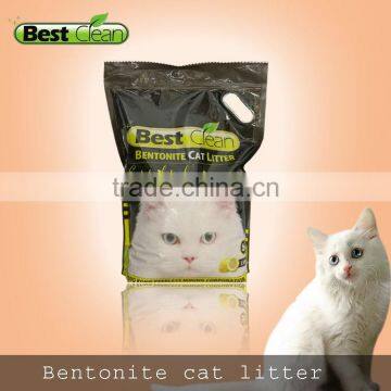 5L New products ball shape lemon fragrance bentonite cat litter