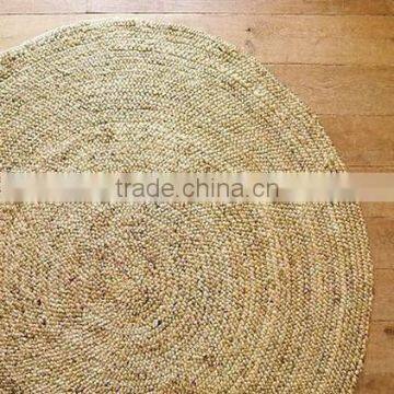 Round Sea Grass Carpet/water Hyacinth Carpet photo-2