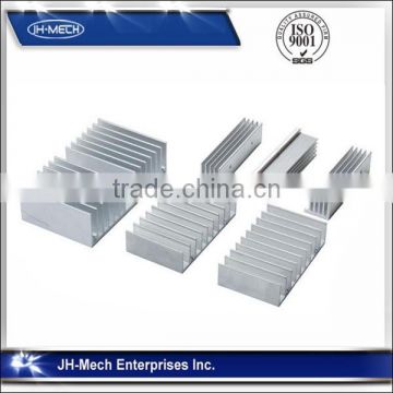 Customized aluminum extrusion small amplifier heat sink