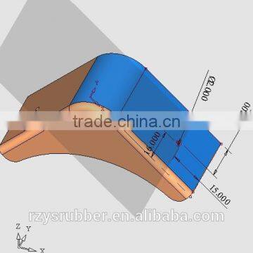 Plastic Corner Protector for Hospital Beds
