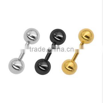 OEM ODM customized ball earring studs stainless steel