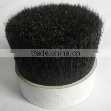 51mm chungking natural white boiled bristles mixed filament