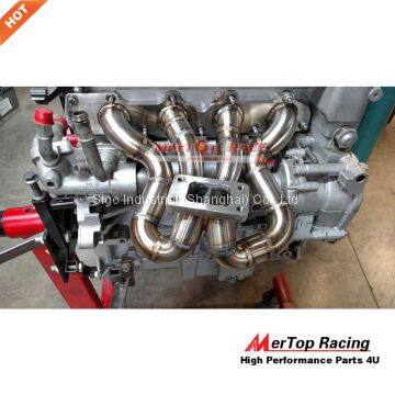 MERTOP Race 3mm Thick Full SS304 4-1 MERGE COLLECTOR Turbo Manifold Exhaust With T3 Flange photo-4