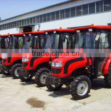 4x4 35hp Farm tractor with higher quality Cabin,power steering