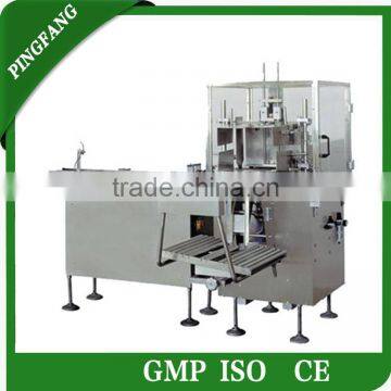 Model ZX120 Semi-Automatic Case Packing Machine, Cartoning Machine