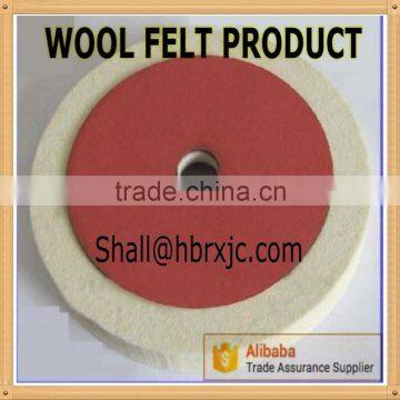 OEM Round 10mm Thick Wool Felt Polishing Glass photo-2