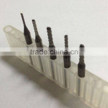 Micro grain size of solid tungsten carbide end mill