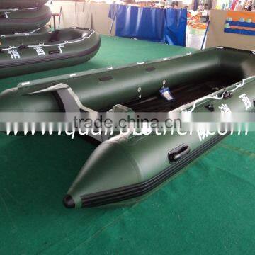 4.3m Aluminum Hull Inflatable Boat for Sport photo-3