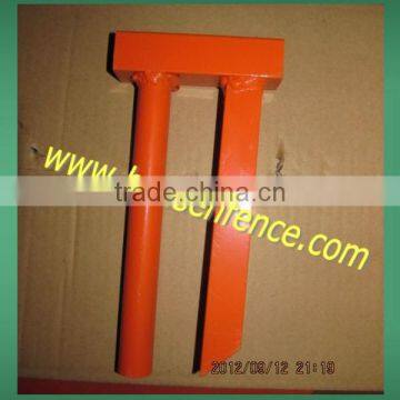 2015 Hot Sale Orange Tubular Temporary Fence Panels for Canada photo-3