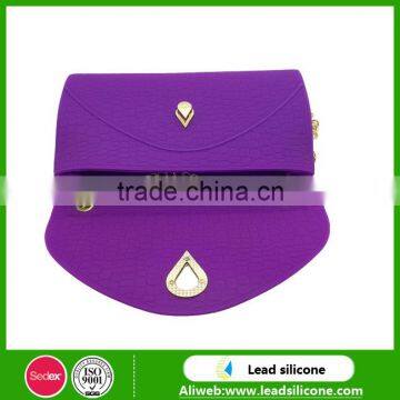 Candy Color Edition Fashion Hand The Bill Of Lading Shoulder Bag/High Quality Silicone Handing Bag