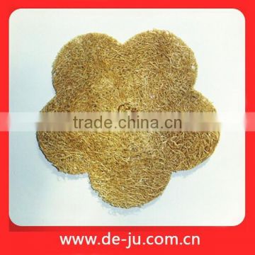 Natural Shower Body Scrubber Flower Shape Loofah