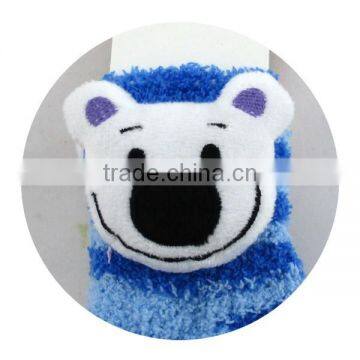 Wholesale Non-slip Kids Cartoon Animal Wholesale Polyester Socks photo-4
