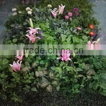 SJCH54855 Artificial Foliage and Flower Wall Hanging photo-4