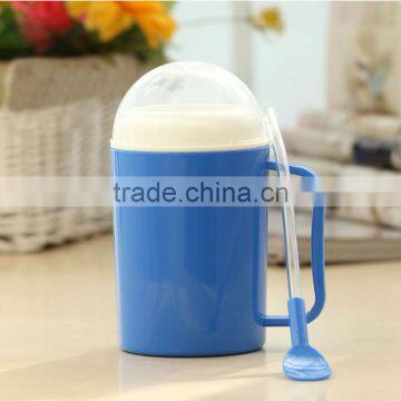 Supply fashion Creative sand ice milkshake cup / iced beer cup --Blue