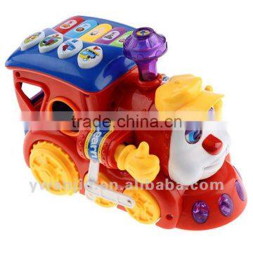 Supply fashion palstic intelligence toys train small order