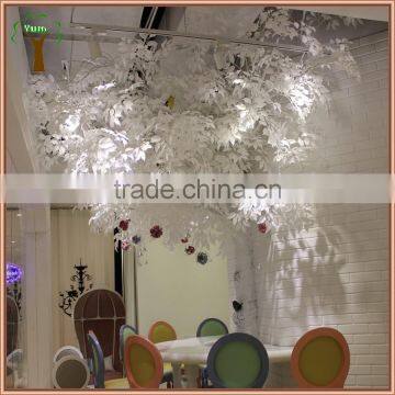 Artificial White Ficus Tree for Indoor Decoration photo-3