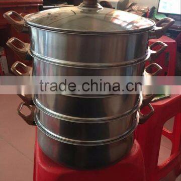2014 Large Stainless Steel Steamer Pot photo-2