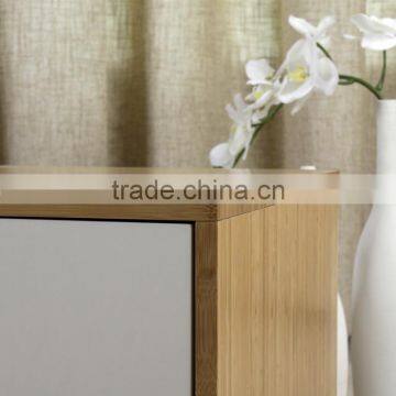 Practical Natural Bamboo Storage Cabinet for Kitchen Corner Design photo-5