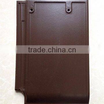 Yixing best selling clay roofing tiles, glazed ceramic coated roof tiles