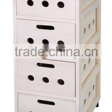 New Style High Quality and Good Price Wooden Cabinet With Wheels photo-4