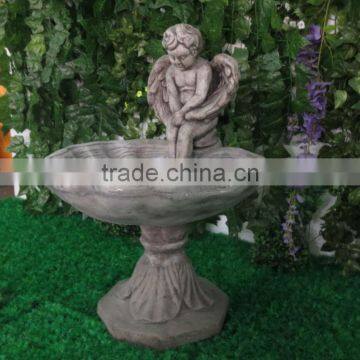 Garden fiberglass bird feeder / bird bath / bird pool