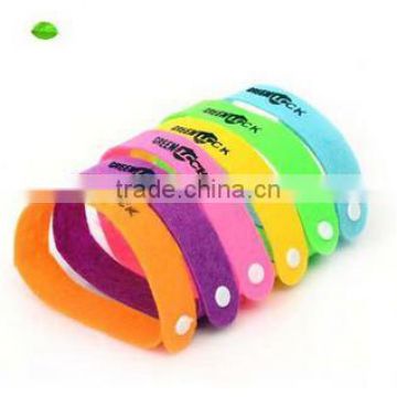 Wholesale colorful mosquito repellent bracelet health bracelet