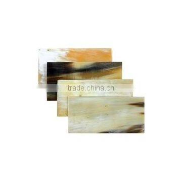 Cow Horn Plate/buffalo Horn White