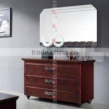 Royal Luxury Bedroom Furniture / Pictures of Bedroom Sets / Glass Bedroom Sets Mirror B87 photo-5