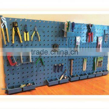 Pegboard Garage/warehouse/workshop Tool Storage,50pcs wall mounted plastic pegboard tool organizer kit