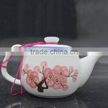Cheap Hand Painted Porcelain Teapot Ceramic Teapot photo-4