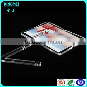 KM-VP43 I Shape Bus Stop Acrylic Photo Frame Lucite Photo Frame for Photos on Desk photo-5