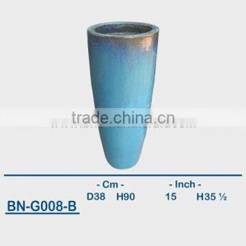 GLAZED CERAMIC OUTDOOR POT BN-G008 photo-2