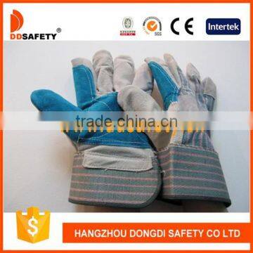 Reinforced Cow Split Leather Safety Glove