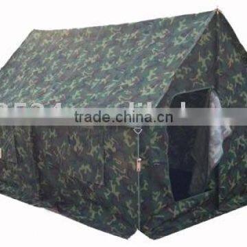 military camouflage tent