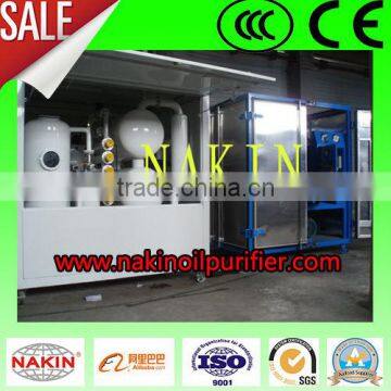 Double Vacuum Tank Efficient Transformer Oil Purification Set