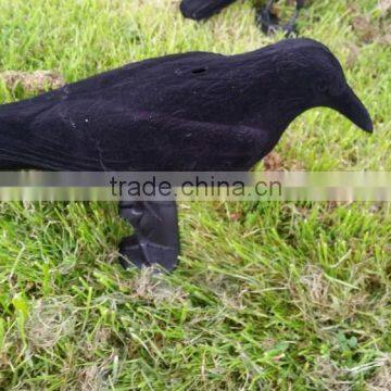 Full Body Flocked Crow Decoys photo-2
