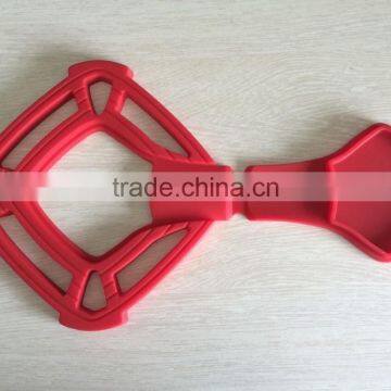 Wholesale Food Grade Silicone Trivet Mat With Spoon Rest Silicone Pot Mat photo-3