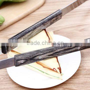 Wholesale Wooden Handle Barbecue Fork Shovel BBQ Tong Set photo-5