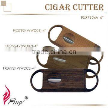 High Quality V-shaped Blade Custom Stainless Steel Cigar Cutters