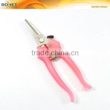 SGA0010 6" transparent handle garden grass scissor