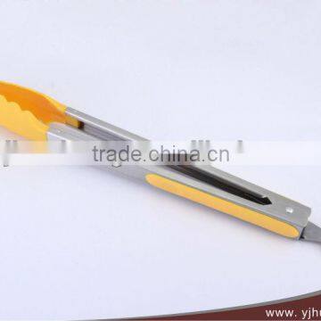 Nylon kitchen food tongs