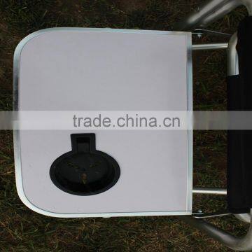 China Tall Aluminum Folding Director Chairs Canvas for Cheap Sale photo-5