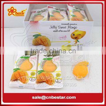 Sweet Sugar Coated Mango Gummy Candy