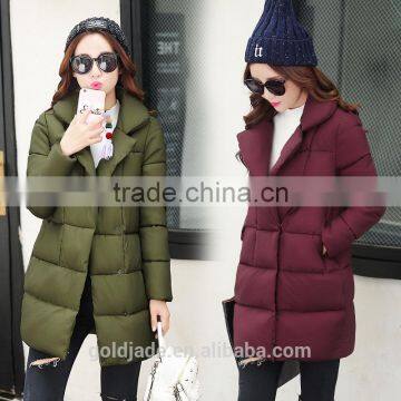 Ladys Winter Padded Jacket Wholesale Customized Qulited Jacket