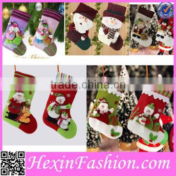 Pretty holiday hanging gift nice christmas stocking