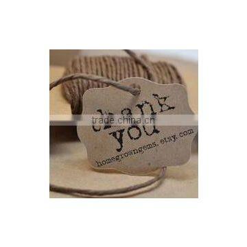 2017 China High Quality Garment Kraft Paper Hang Tags Swing Tags photo-4