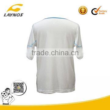 100% Polyester Cationic Fabric Blank Soccer Jersey photo-2