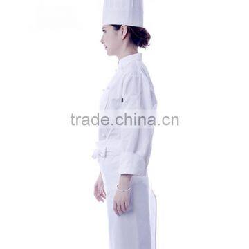 OEM Stander Collar White / Black Unisex Classic Chef Coat photo-3