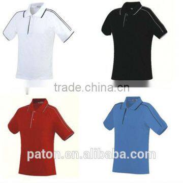 Wholesale Mens Polo T Shirt 100%Cotton Two Colors Mens Printing Polo Shirt