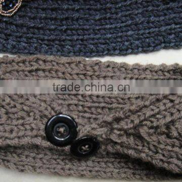 Fashion Hot Popular Acrylic Jewelry Crochet Headband for Winter photo-5